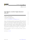 Scholarly article on topic 'Light Higgsinos as heralds of higher-dimensional unification'