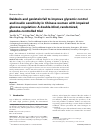Scholarly article on topic 'Daidzein and genistein fail to improve glycemic control and insulin sensitivity in Chinese women with impaired glucose regulation: A double-blind, randomized, placebo-controlled trial'