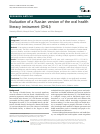 Scholarly article on topic 'Evaluation of a Russian version of the oral health literacy instrument (OHLI)'