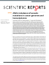 Scholarly article on topic 'Allelic imbalance of somatic mutations in cancer genomes and transcriptomes'