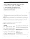 Scholarly article on topic 'Improving the reporting of public health intervention research: advancing TREND and CONSORT'