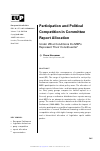 Scholarly article on topic 'Participation and Political Competition in Committee Report Allocation: Under What Conditions Do MEPs Represent Their Constituents?'