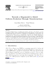 Scholarly article on topic 'Towards a Megamodel to Model Software Evolution Through Transformations'