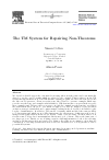 Scholarly article on topic 'The TM System for Repairing Non-Theorems'