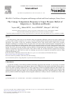 Scholarly article on topic 'The Canopy Temperature Response to Vapor Pressure Deficit of Grapevine cv. Semillon and Razaki'