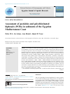 Scholarly article on topic 'Assessment of pesticides and polychlorinated biphenyls (PCBs) in sediments of the Egyptian Mediterranean Coast'