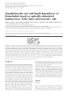 Scholarly article on topic ' Quantifying the rate and depth dependence of bioturbation based on optically-stimulated luminescence (OSL) dates and meteoric 10 Be '