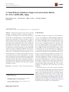 Scholarly article on topic 'A Cloud Robotics Solution to Improve Social Assistive Robots for Active and Healthy Aging'