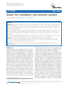 Scholarly article on topic 'Snazer: the simulations and networks analyzer'