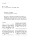Scholarly article on topic 'Channel Characterization for 700 MHz DSRC Vehicular Communication'