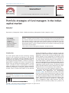 Scholarly article on topic 'Portfolio strategies of fund managers in the Indian capital market'