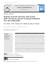 Scholarly article on topic 'Response of growth and forage yield of pearl millet (Pennisetum galucum) to nitrogen fertilization rates and cutting height'