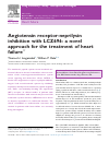 Scholarly article on topic 'Angiotensin receptor-neprilysin inhibition with LCZ696: a novel approach for the treatment of heart failure'