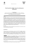 Scholarly article on topic 'The French New Right’s Quest for Alternative Modernity'