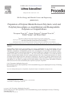 Scholarly article on topic 'Preparation of Polymer Blends between Poly(Lactic Acid) and Poly(Butylene adipate-co-terephthalate) and Biodegradable Polymers as Compatibilizers'