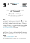 Scholarly article on topic 'Closed string amplitudes as single-valued open string amplitudes'