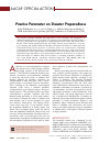 Scholarly article on topic 'Practice Parameter on Disaster Preparedness'