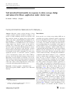 Scholarly article on topic 'Soil microbial functionality in response to dairy sewage sludge and mineral fertilisers application under winter rape'