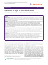 Scholarly article on topic 'Predictors of trips to food destinations'