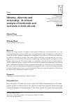 Scholarly article on topic 'Identity, diversity and citizenship: A critical analysis of textbooks and curricula in Irish schools'