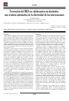 Scholarly article on topic 'Prevención del SIDA en adolescentes escolarizados: una revisión sistemática de la efectividad de las intervenciones'