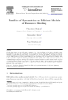 Scholarly article on topic 'Families of Symmetries as Efficient Models of Resource Binding'