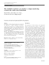 Scholarly article on topic 'The cumulative needs for care monitor: a unique monitoring system in the south of the Netherlands'