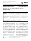 Scholarly article on topic 'The emergence of blaCTX-M-15-carrying Escherichia coli of ST131 and new sequence types in Western China'