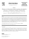Scholarly article on topic 'Efficiency of a Pretreatment by Electrocoagulation with Aluminum Electrodes in a Nanofiltration Treatment of Polluted Water'