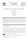 Scholarly article on topic 'Coordination for Component Composition'
