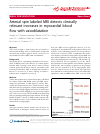 Scholarly article on topic 'Arterial spin labeled MRI detects clinically relevant increases in myocardial blood flow with vasodilatation'