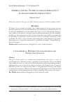 Scholarly article on topic 'América Latina. Entre la Financiarización y el Financiamiento Productivo'