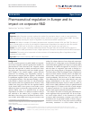 Scholarly article on topic 'Pharmaceutical regulation in Europe and its impact on corporate R&D'