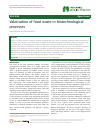 Scholarly article on topic 'Valorisation of food waste in biotechnological processes'