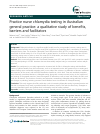 Scholarly article on topic 'Practice nurse chlamydia testing in Australian general practice: a qualitative study of benefits, barriers and facilitators'