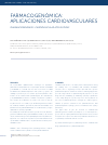 Scholarly article on topic 'Farmacogenómica: Aplicaciones cardiovasculares'