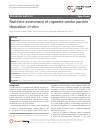 Scholarly article on topic 'Real-time assessment of cigarette smoke particle deposition in vitro'