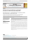 Scholarly article on topic 'Evolución de los procedimientos artroscópicos de cadera en el País Vasco entre 2008 y 2013'