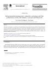 Scholarly article on topic 'Entrepreneurship Management, Competitive Advantage and Firm Performances in the Craft Industry: Concepts and Framework'