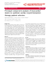 Scholarly article on topic 'Prinicipal component analysis of myocardial strains to optimize cardiac resynchronization therapy patient selection'