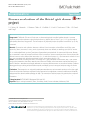 Scholarly article on topic 'Process evaluation of the Bristol girls dance project'