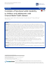 Scholarly article on topic 'Correlates of functional ankle instability in children and adolescents with Charcot-Marie-Tooth disease'