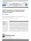Scholarly article on topic 'Microbial contamination of vegetable crop and soil profile in arid regions under controlled application of domestic wastewater'