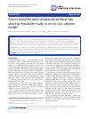Scholarly article on topic 'Trans-cranial focused ultrasound without hair shaving: feasibility study in an ex vivo cadaver model'