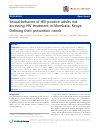 Scholarly article on topic 'Sexual behavior of HIV-positive adults not accessing HIV treatment in Mombasa, Kenya: Defining their prevention needs'