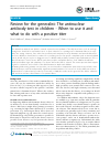 Scholarly article on topic 'Review for the generalist: The antinuclear antibody test in children-When to use it and what to do with a positive titer'