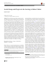 Scholarly article on topic 'Social Change and Progress in the Sociology of Robert Nisbet'