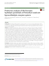 Scholarly article on topic 'Proteomic analysis of the biomass hydrolytic potentials of Penicillium oxalicum lignocellulolytic enzyme system'