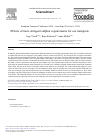 Scholarly article on topic 'Effects of More Stringent Sulphur Requirements for Sea Transports'