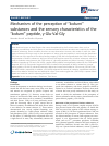 Scholarly article on topic 'Mechanism of the perception of “kokumi” substances and the sensory characteristics of the “kokumi” peptide, γ-Glu-Val-Gly'